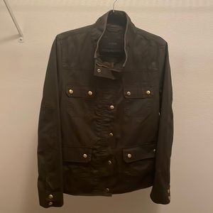 JCrew Downtown Field Jacket in Mossy Brown size L